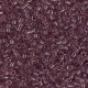 Miyuki delica Beads 11/0 - Transparent smoky amethyst DB-711